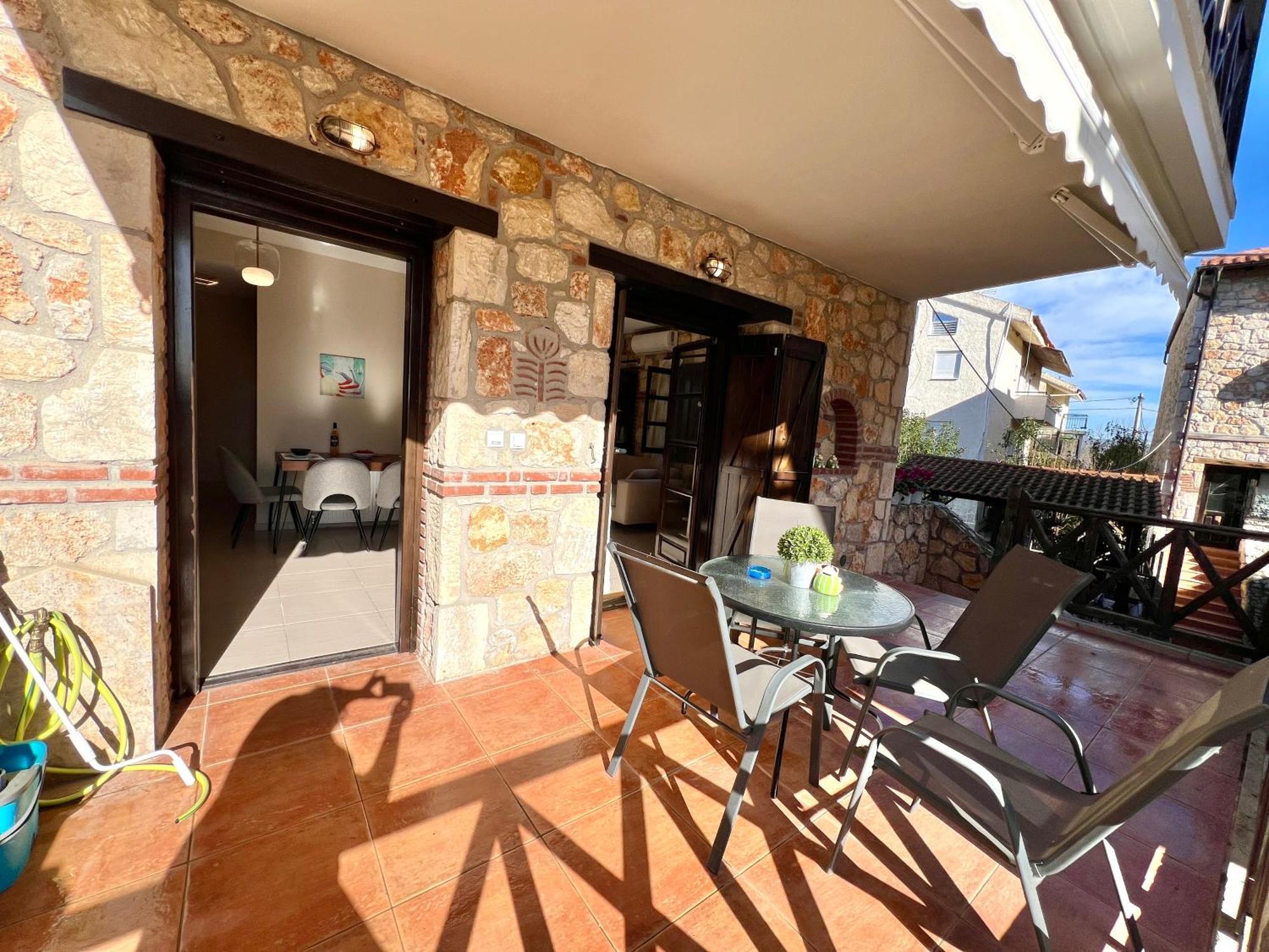 Hostal Boutique Stone House Psakoudia Exterior foto