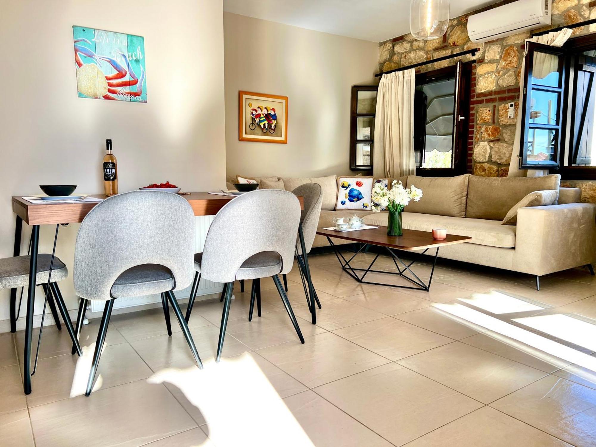 Hostal Boutique Stone House Psakoudia Exterior foto
